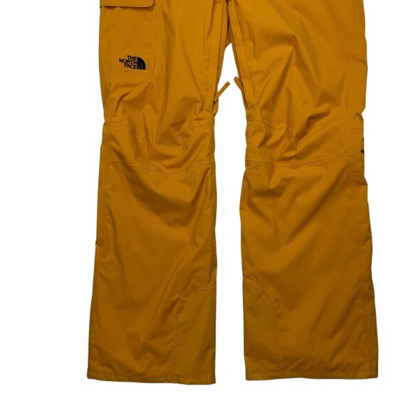 The North Face Womens Freedom Insulated Pant L Timber Tan Snow Pants Snowboard - Picture 10 of 12